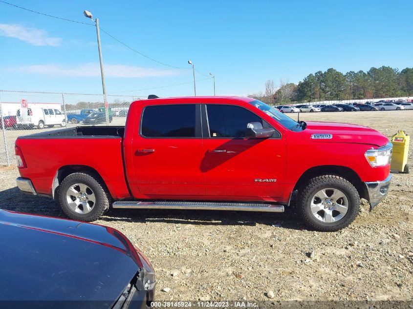 2019 RAM 1500 BIG HORN - 1C6RREFT7KN558498