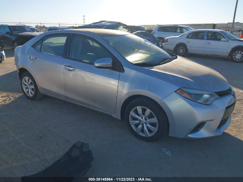 2015 TOYOTA COROLLA LE - 5YFBURHE7FP210627