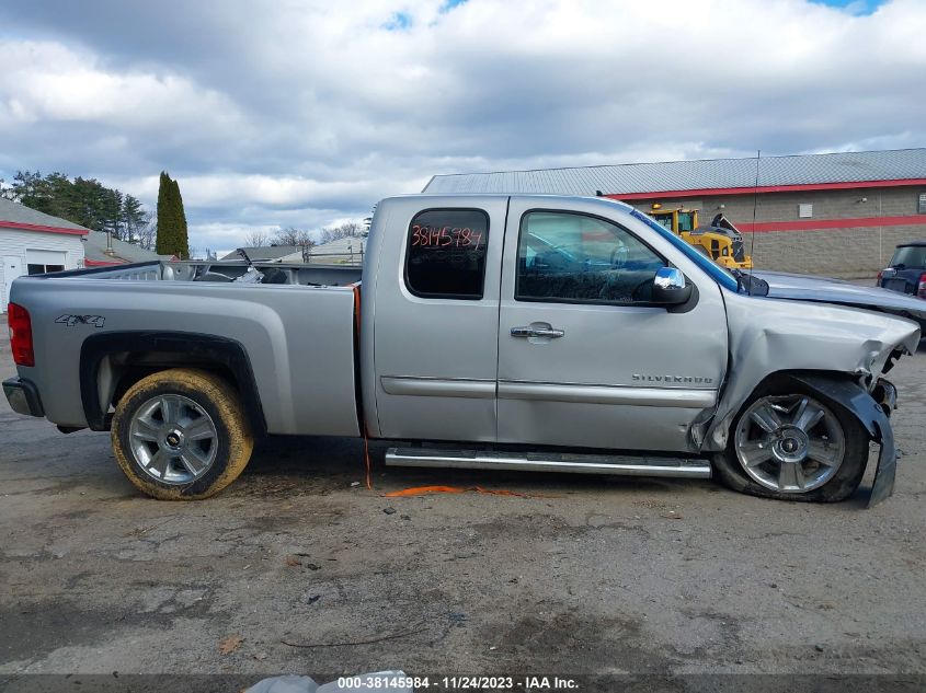 2013 CHEVROLET SILVERADO 1500 LT - 1GCRKSE72DZ166198