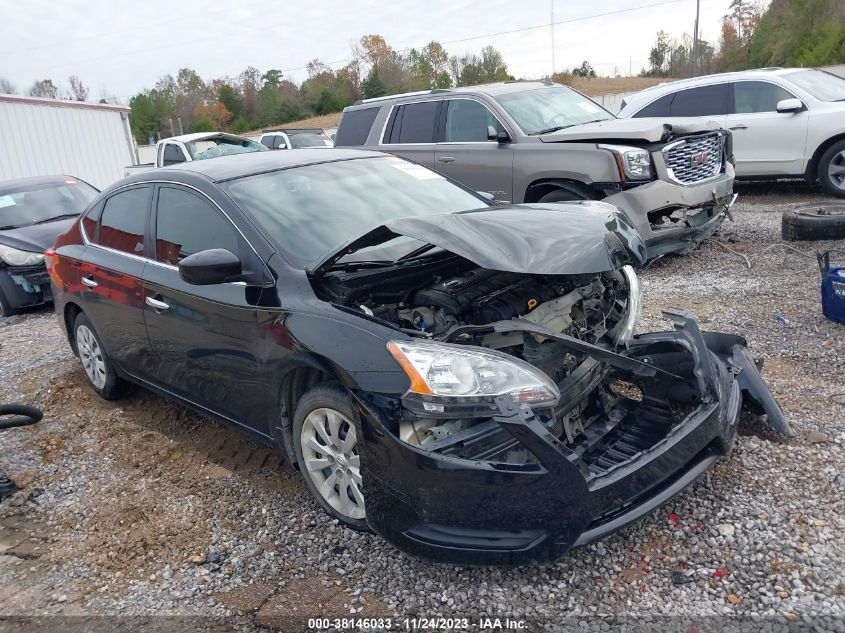 2013 NISSAN SENTRA S - 3N1AB7AP7DL743866