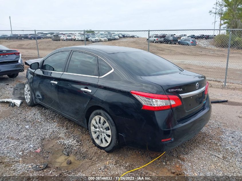 2013 NISSAN SENTRA S - 3N1AB7AP7DL743866