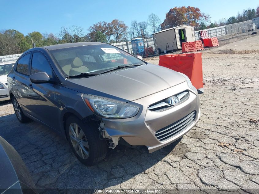 2013 HYUNDAI ACCENT GLS - KMHCU4AE1DU570571