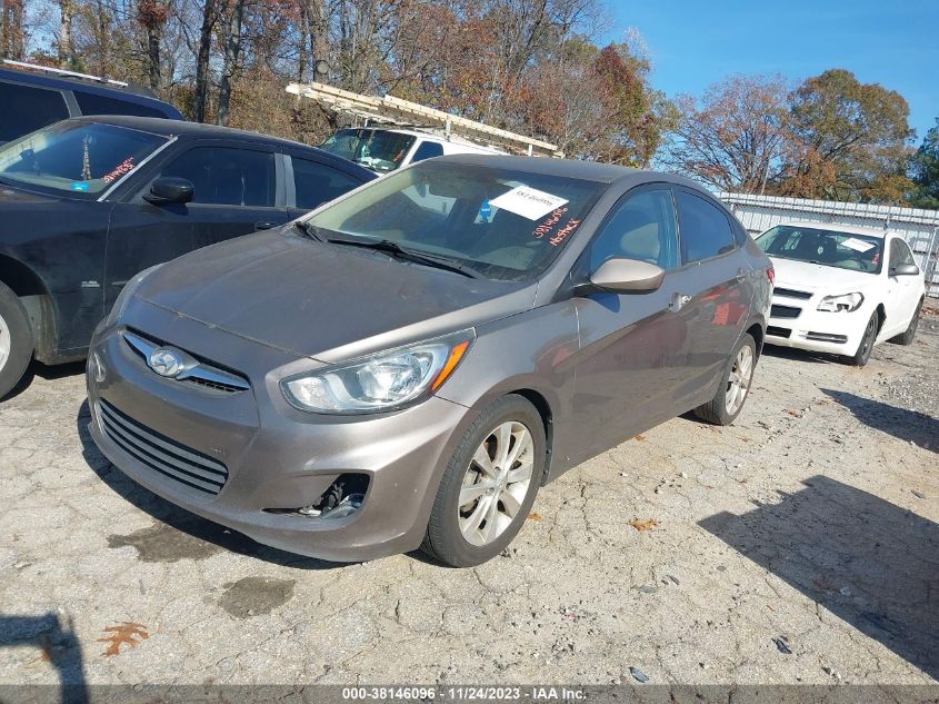 2013 HYUNDAI ACCENT GLS - KMHCU4AE1DU570571