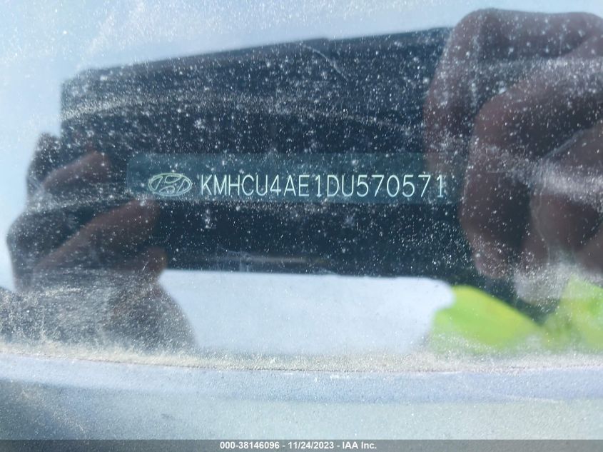 2013 HYUNDAI ACCENT GLS - KMHCU4AE1DU570571
