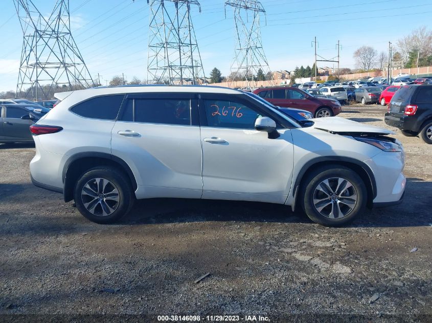 2020 TOYOTA HIGHLANDER XLE - 5TDHZRBH1LS503800
