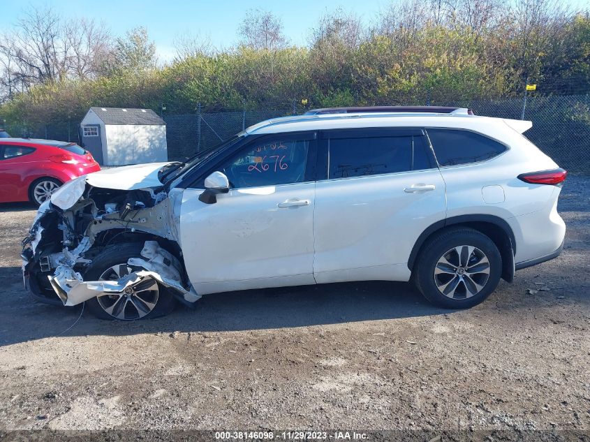 2020 TOYOTA HIGHLANDER XLE - 5TDHZRBH1LS503800