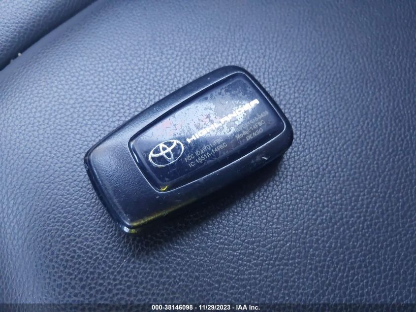 2020 TOYOTA HIGHLANDER XLE - 5TDHZRBH1LS503800