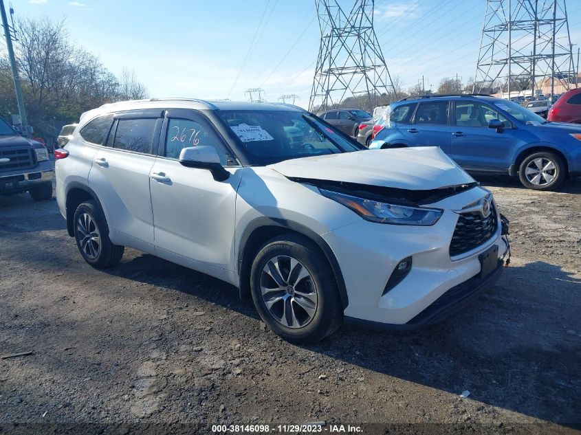 2020 TOYOTA HIGHLANDER XLE - 5TDHZRBH1LS503800