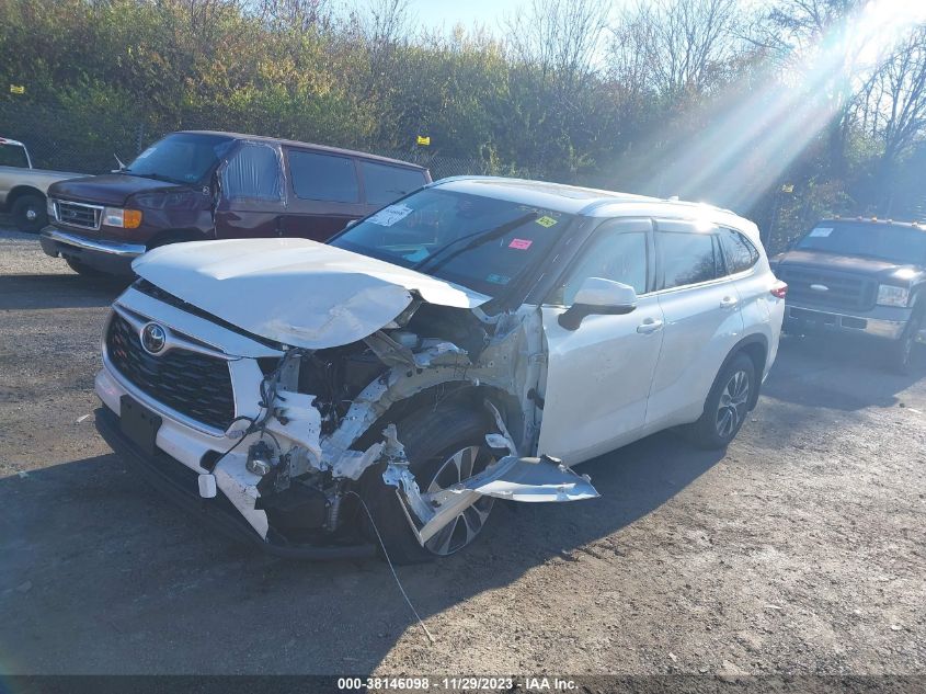 2020 TOYOTA HIGHLANDER XLE - 5TDHZRBH1LS503800