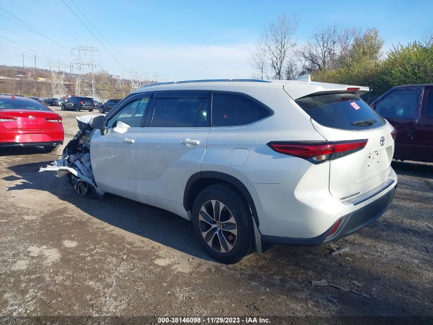 2020 TOYOTA HIGHLANDER XLE - 5TDHZRBH1LS503800