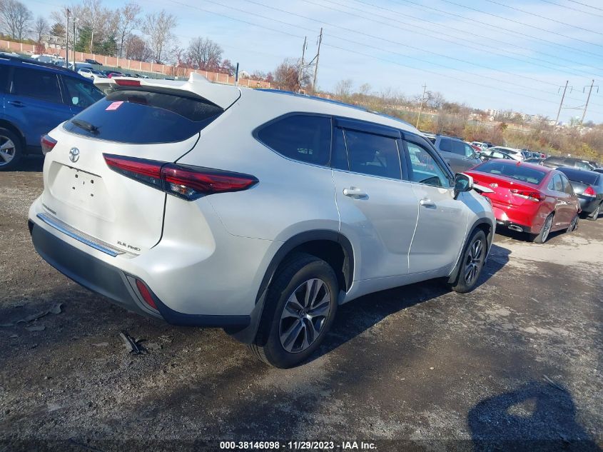 2020 TOYOTA HIGHLANDER XLE - 5TDHZRBH1LS503800