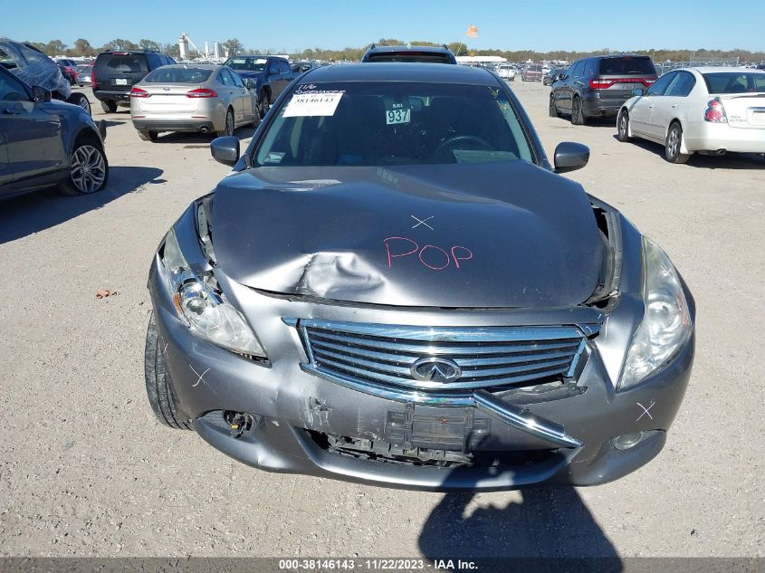 2013 INFINITI G37X - JN1CV6AR9DM357760