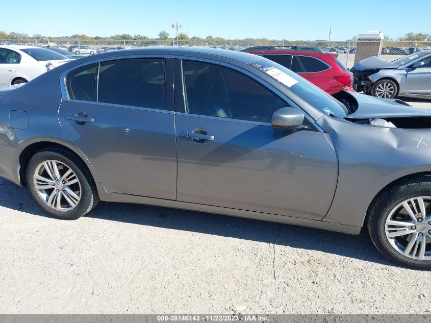 2013 INFINITI G37X - JN1CV6AR9DM357760