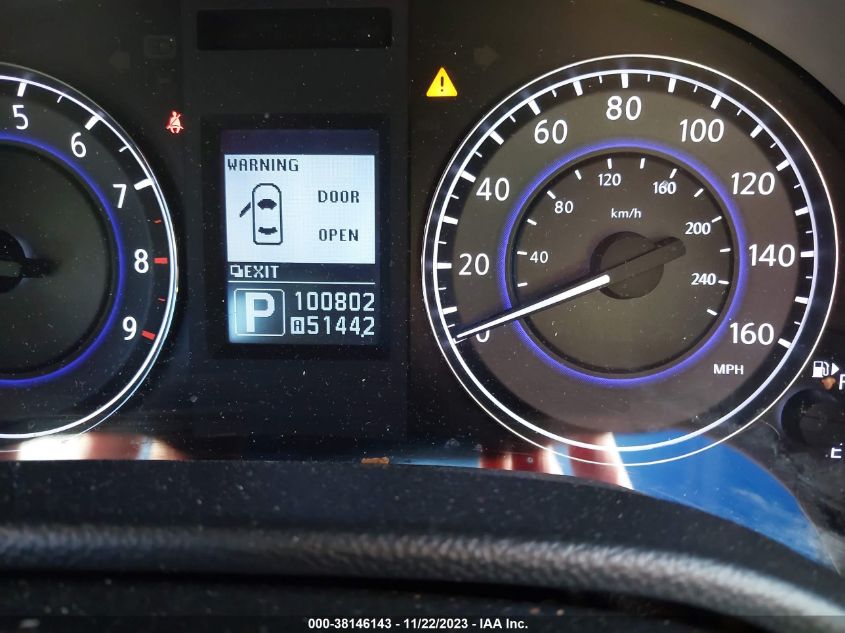 2013 INFINITI G37X - JN1CV6AR9DM357760