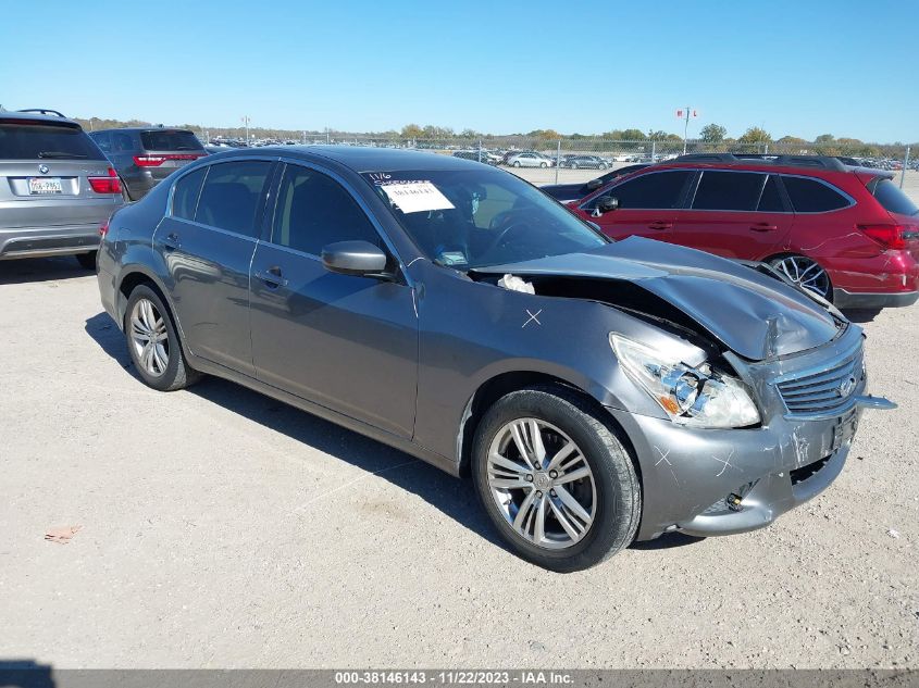 2013 INFINITI G37X - JN1CV6AR9DM357760