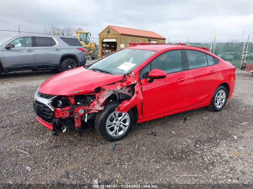 2019 CHEVROLET CRUZE LS - 1G1BC5SM4K7102191