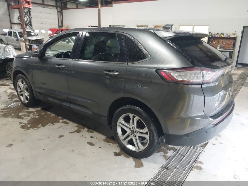 2FMPK4K99HBB90320 2017 FORD EDGE, photo no. 3