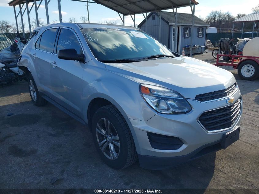 2016 CHEVROLET EQUINOX LS - 2GNFLEEK1G6261705