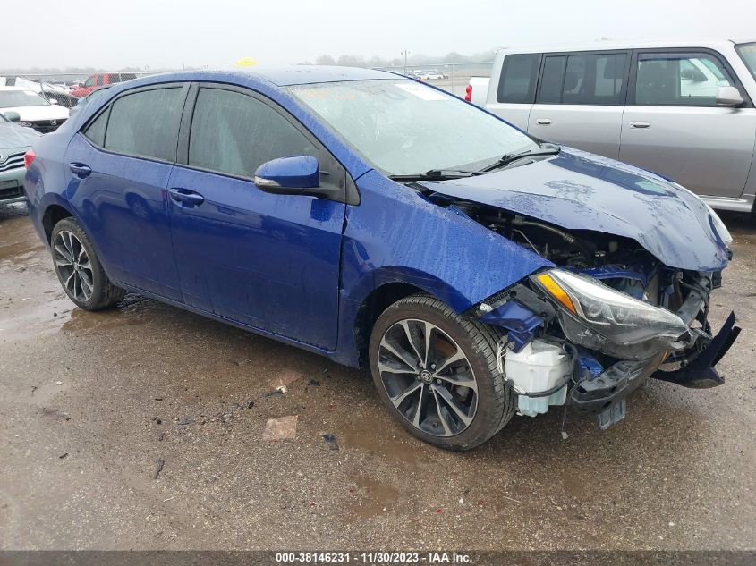 Lot #2525412881 2018 TOYOTA COROLLA SE salvage car