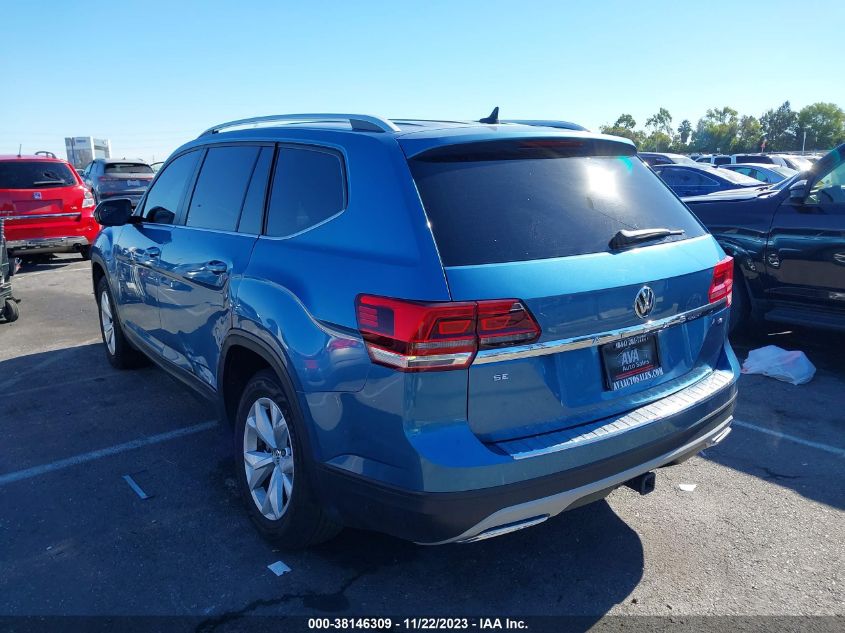 2019 VOLKSWAGEN ATLAS SE - 1V2DR2CA2KC578382