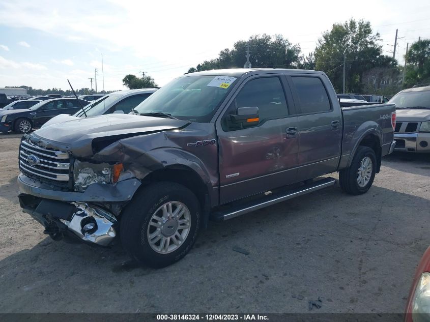 2014 FORD F-150 LARIAT - 1FTFW1ET2EKE61987