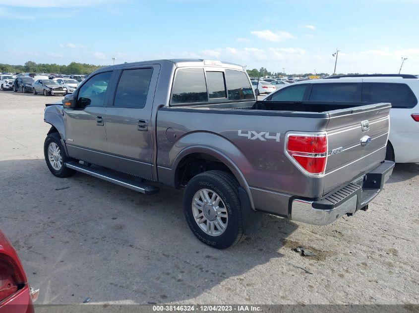 2014 FORD F-150 LARIAT - 1FTFW1ET2EKE61987