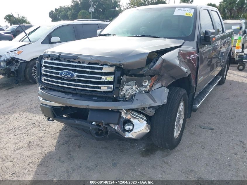2014 FORD F-150 LARIAT - 1FTFW1ET2EKE61987