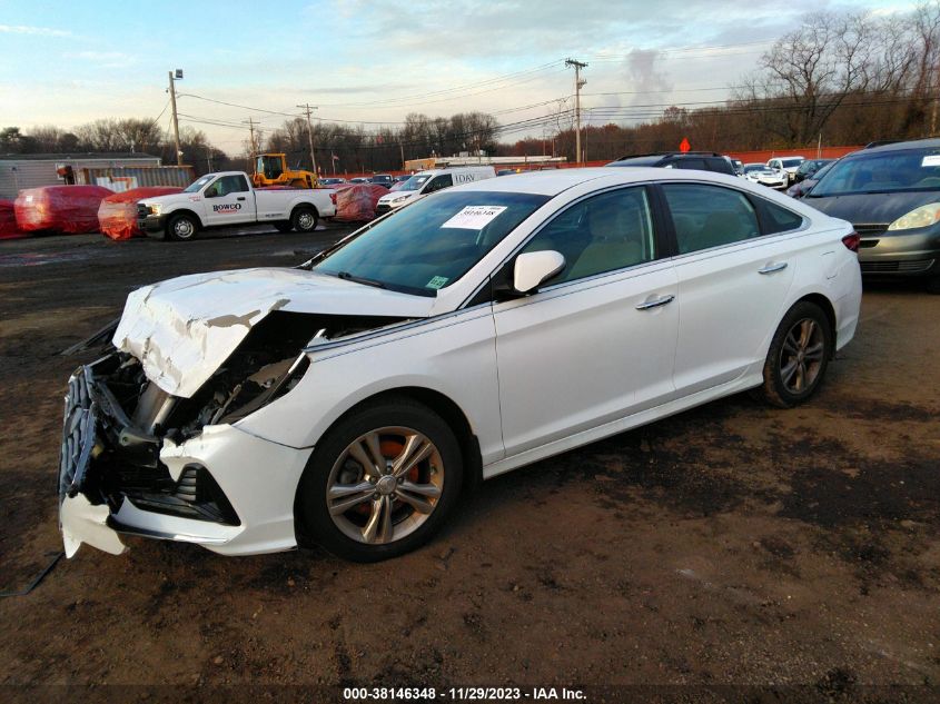 2018 HYUNDAI SONATA SEL - 5NPE34AF9JH656161