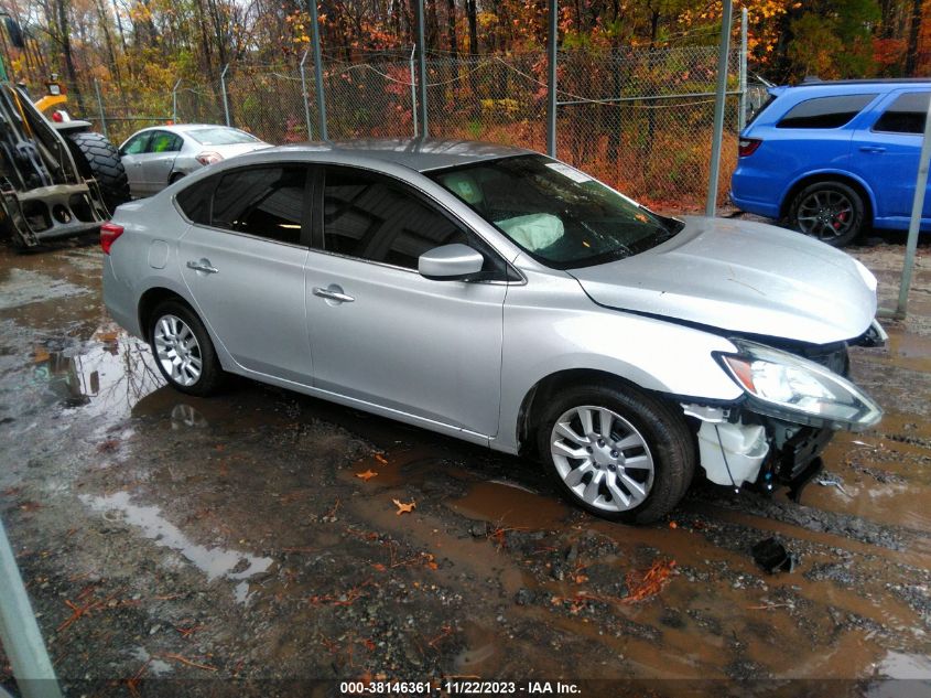 3N1AB7AP7KY366133 | 2019 NISSAN SENTRA