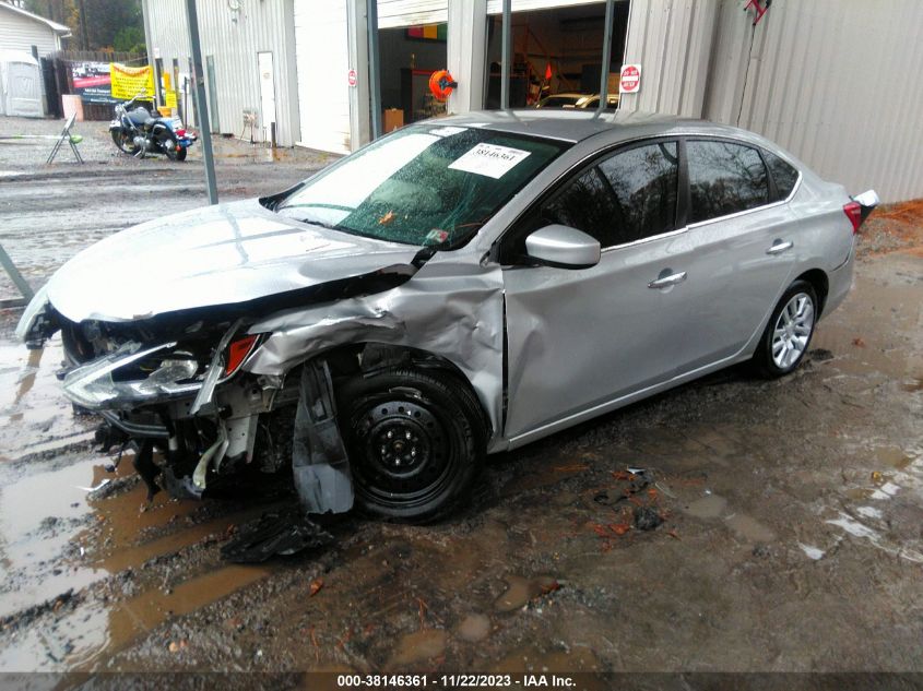 3N1AB7AP7KY366133 | 2019 NISSAN SENTRA