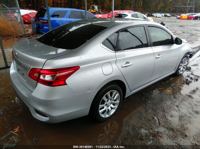 3N1AB7AP7KY366133 | 2019 NISSAN SENTRA