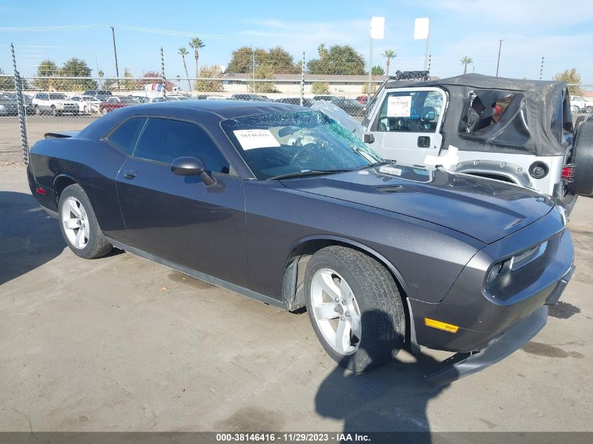 2013 DODGE CHALLENGER SXT - 2C3CDYAG0DH718777