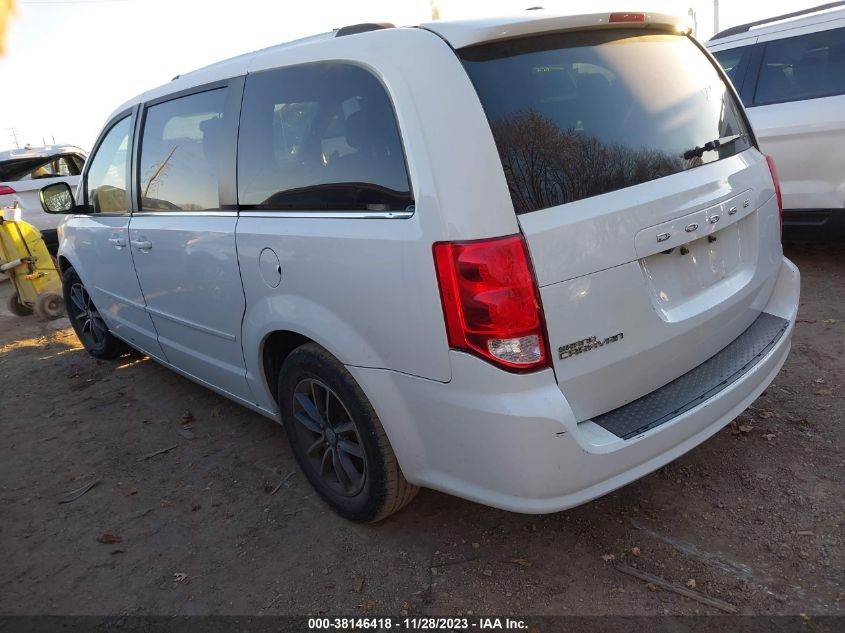 2017 DODGE GRAND CARAVAN SXT - 2C4RDGCG0HR690055
