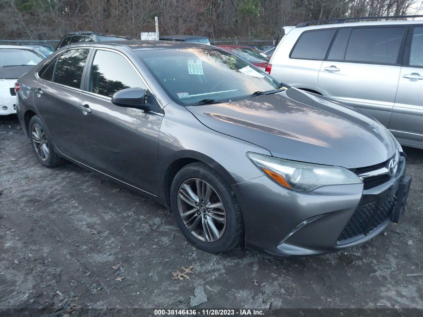 2015 TOYOTA CAMRY SE - 4T1BF1FK9FU042380