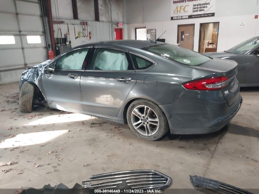 2018 FORD FUSION SE - 3FA6P0HD7JR189086