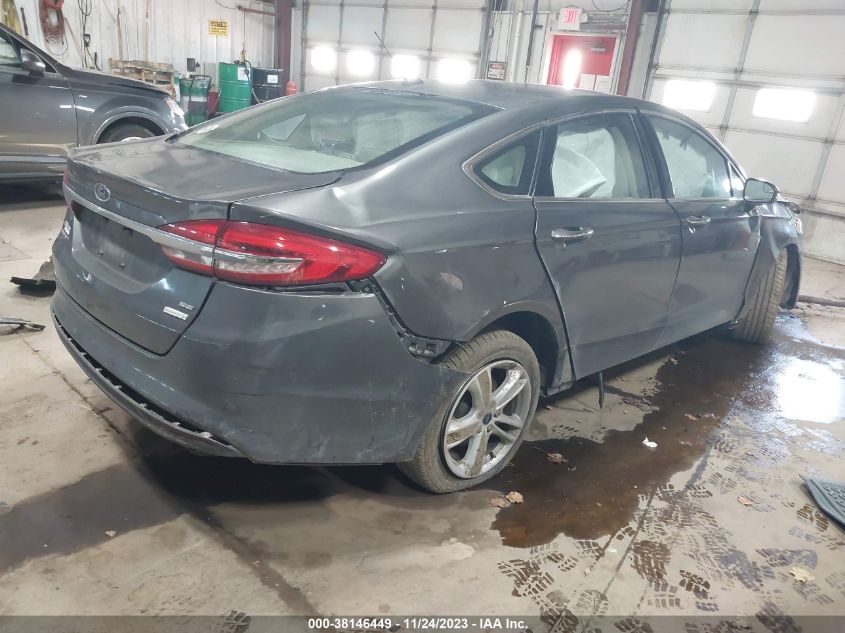 2018 FORD FUSION SE - 3FA6P0HD7JR189086