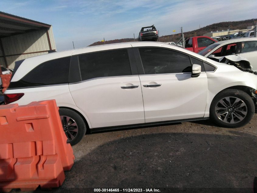 2022 HONDA ODYSSEY EXL - 5FNRL6H77NB034531