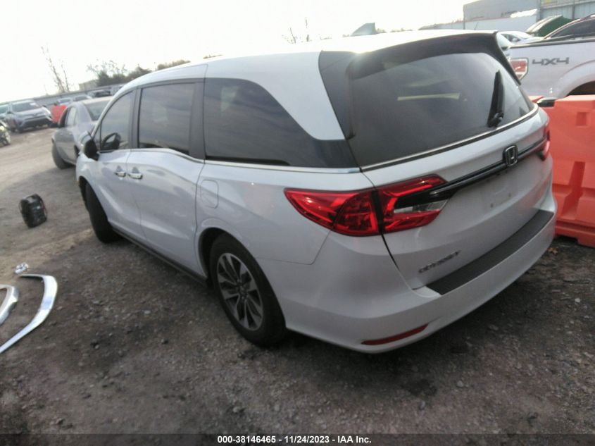 2022 HONDA ODYSSEY EXL - 5FNRL6H77NB034531