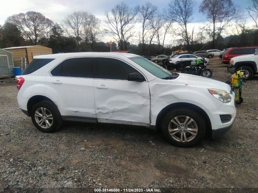 2017 CHEVROLET EQUINOX LS - 2GNALBEK3H6110925