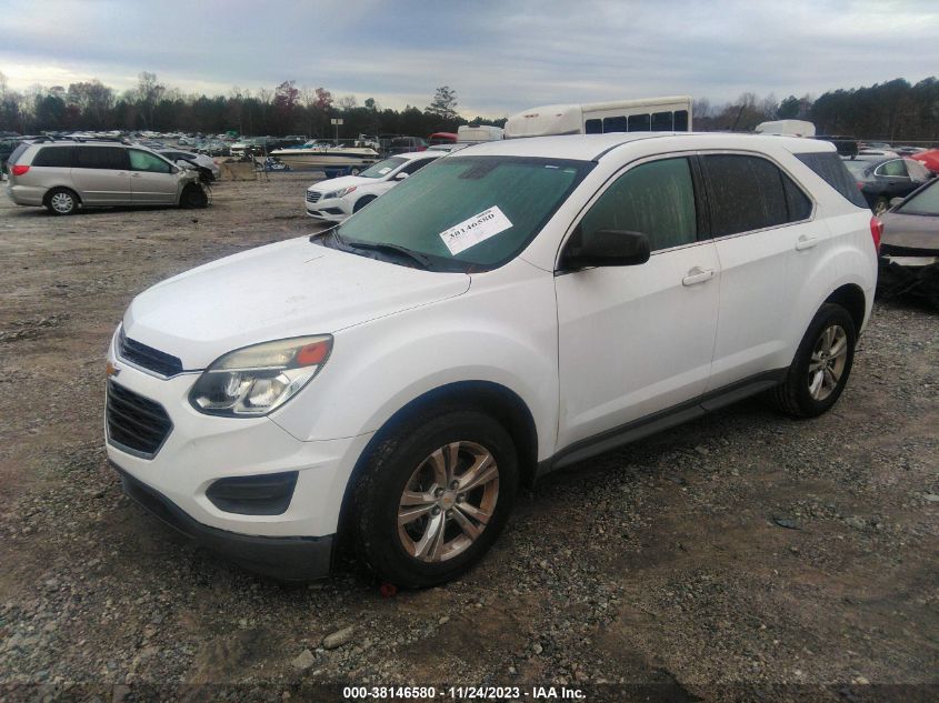 2017 CHEVROLET EQUINOX LS - 2GNALBEK3H6110925