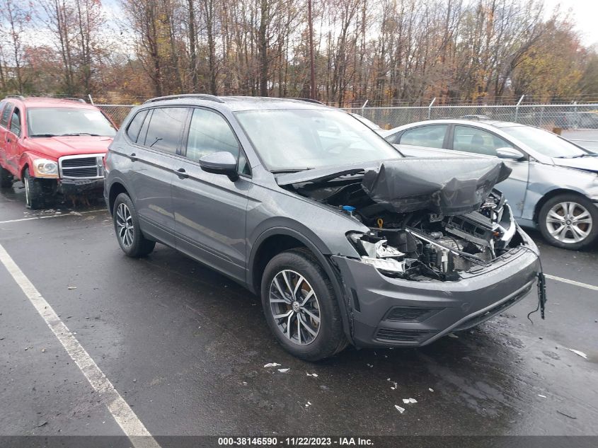 2021 VOLKSWAGEN TIGUAN S - 3VV0B7AX3MM145407