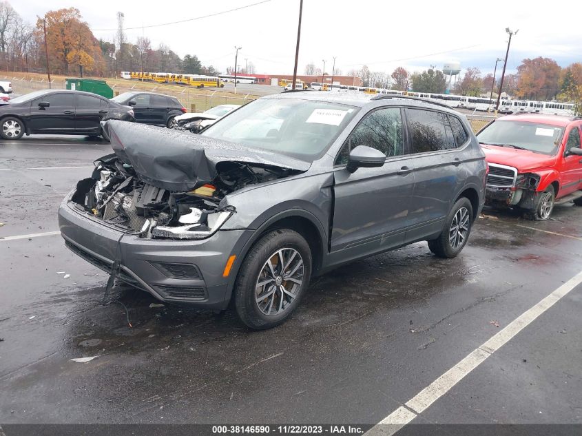 2021 VOLKSWAGEN TIGUAN S - 3VV0B7AX3MM145407
