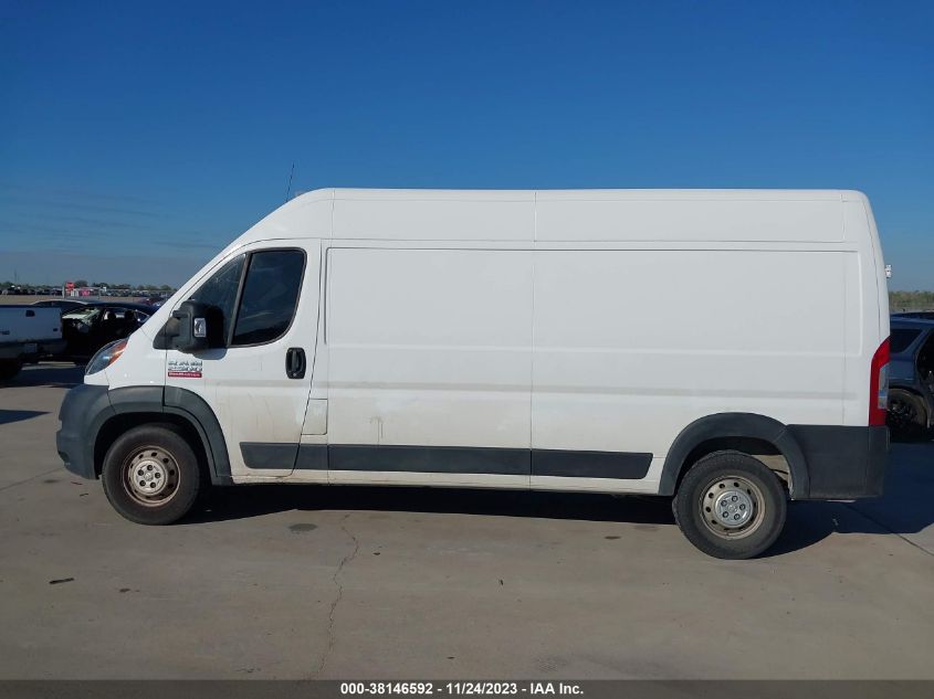 2019 RAM PROMASTER 2500 HIGH ROOF 159" WB 3C6TRVDG6KE509972