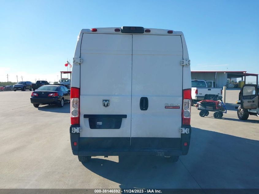 2019 RAM PROMASTER 2500 HIGH ROOF 159" WB 3C6TRVDG6KE509972