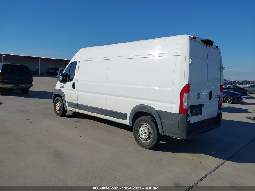 2019 RAM PROMASTER 2500 HIGH ROOF 159" WB 3C6TRVDG6KE509972