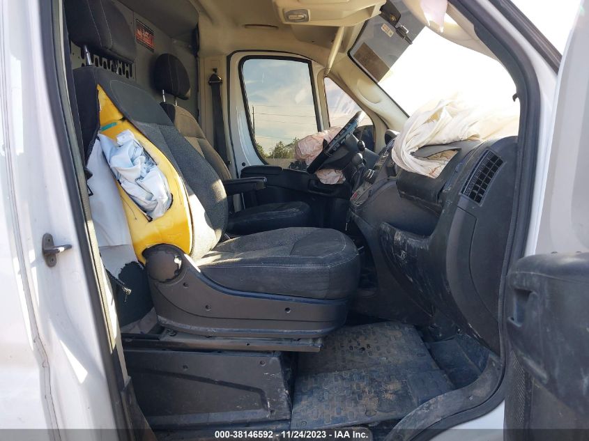 2019 RAM PROMASTER 2500 HIGH ROOF 159" WB 3C6TRVDG6KE509972