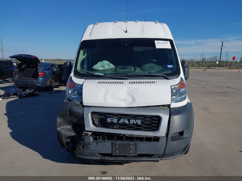 2019 RAM PROMASTER 2500 HIGH ROOF 159" WB 3C6TRVDG6KE509972