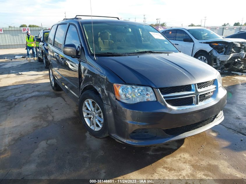 2016 DODGE GRAND CARAVAN SXT - 2C4RDGCG0GR324739