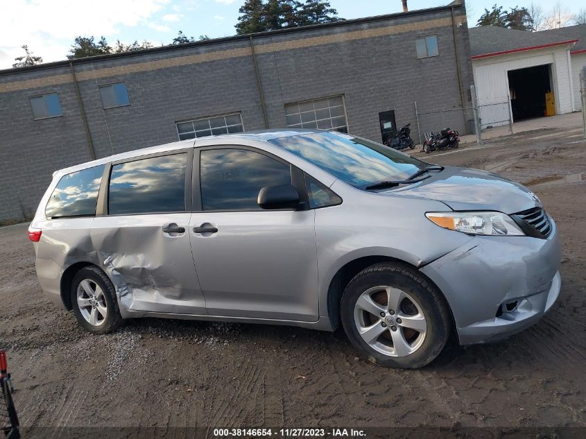 5TDZZ3DC5HS783828 2017 TOYOTA SIENNA, photo no. 14