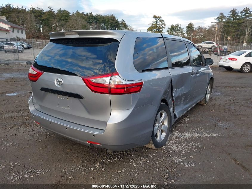 5TDZZ3DC5HS783828 2017 TOYOTA SIENNA, photo no. 4